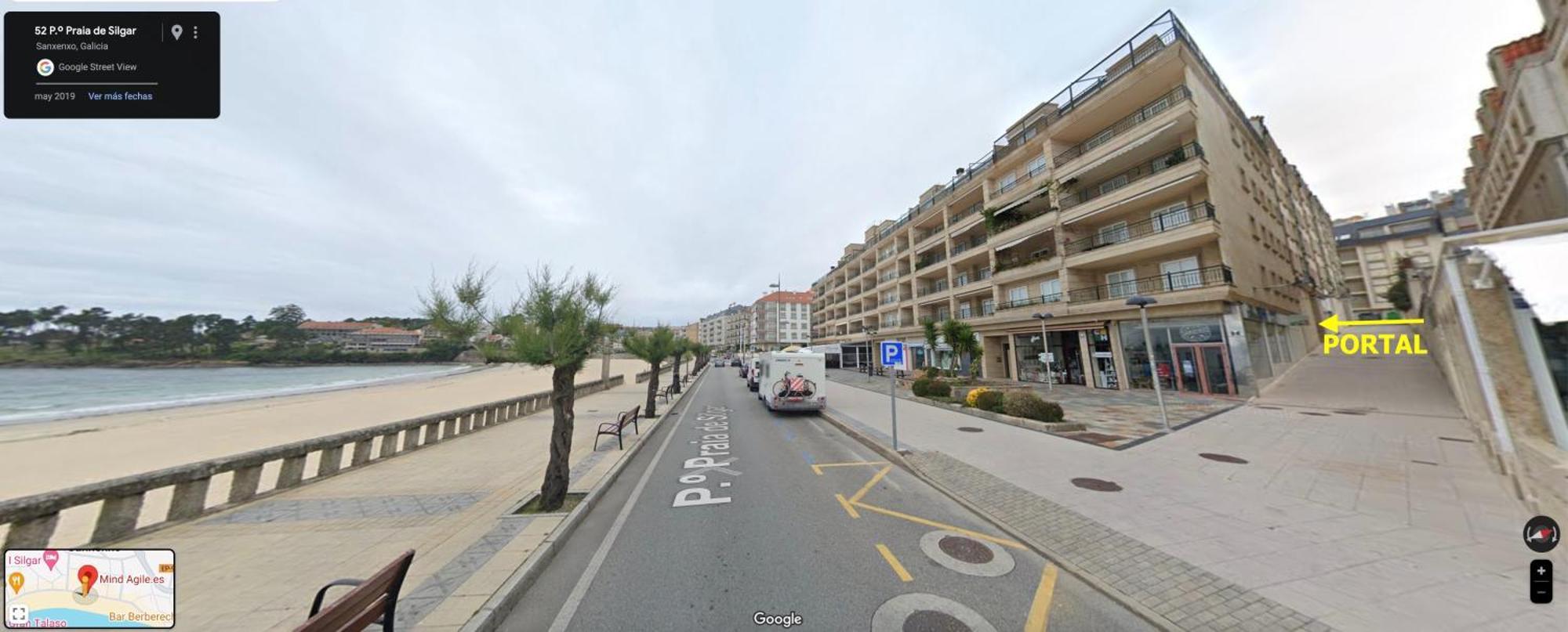 Playa De Silgar Sanxenxo Exterior foto